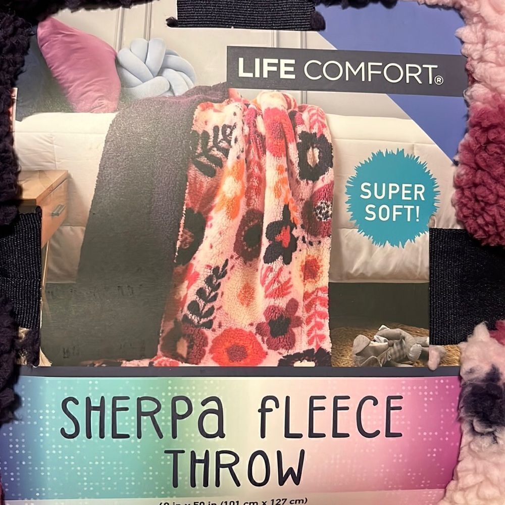 SHERPA FLEECE THROW